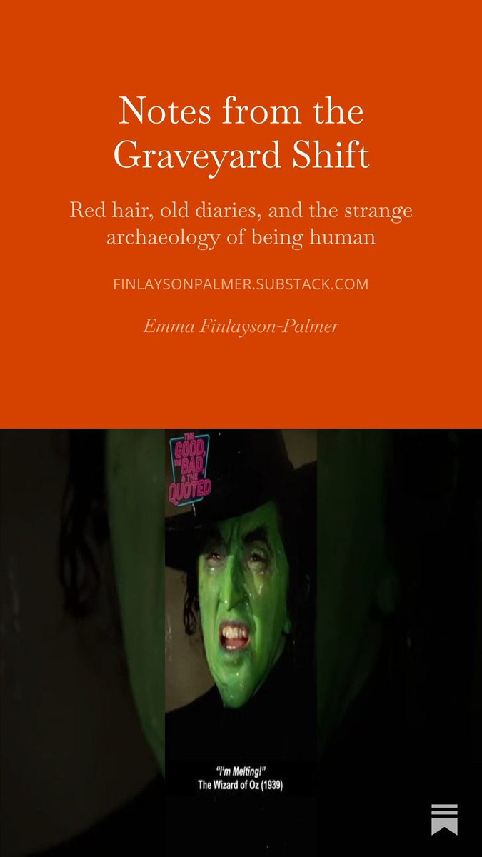FinlaysonPalmer's tweet photo. This week's Notes from the Graveyard Shift is now posted over on Substack 🪦 

#NotesFromTheGraveyardShift #writing #author #gothic #writer

https://t.co/GfNzz2tSLQ https://t.co/hqh6tfFo2T