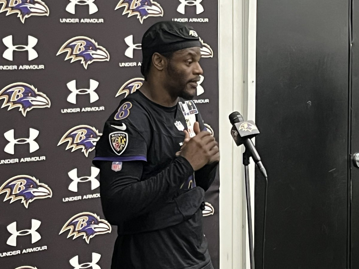 jonas_shaffer's tweet photo. Lamar Jackson called the Ravens’ offseason of change a “breath of fresh air.” https://t.co/70CDpJ5oeu
