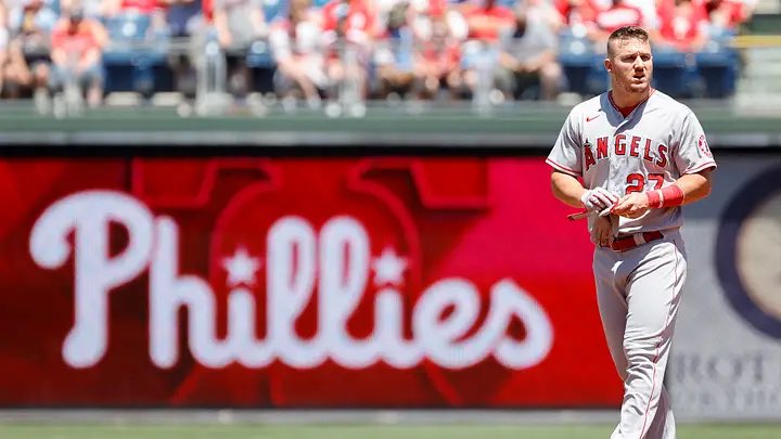 PhilsTailgate's tweet photo. Mike Trout remaining salary owed:

2026 (34)- $24,515,328 (prorated)
2027 (35)- $37,116,666
2028 (36)- $37,116,666
2029 (37)- $37,116,666
2030 (38)- $37,116,666

Trout would need to waive his 10-and-5 rights, the Angels would need to pay down a lot of his deal, the Phillies would have another aging bat, Schwarber would likely have to play more Outfield.

I don’t see it.