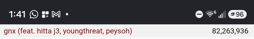 TheRealestYK's tweet photo. @Lazerus @Hittaj3tml @kendricklamar I was today years old when I found out that 82 million streams on a song is a flop 🤦🏾‍♂️ https://t.co/x8grMrlVW0