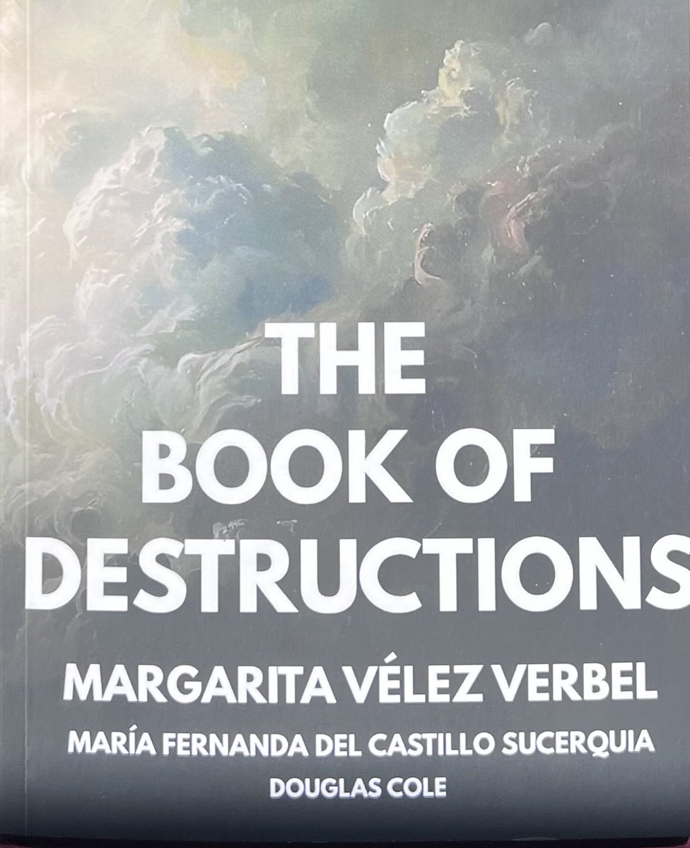 TheShadow_man's tweet photo. I’m honored to be part of bringing Margarita Verbel’s The Book of Destructions into its current translation. Maria del Castillo Sucerquia brought me a gorgeous draft to help refine. Gratitude to @UnsolicitedP for bringing this book into the world!
#poetry https://t.co/kffakUm9pV
