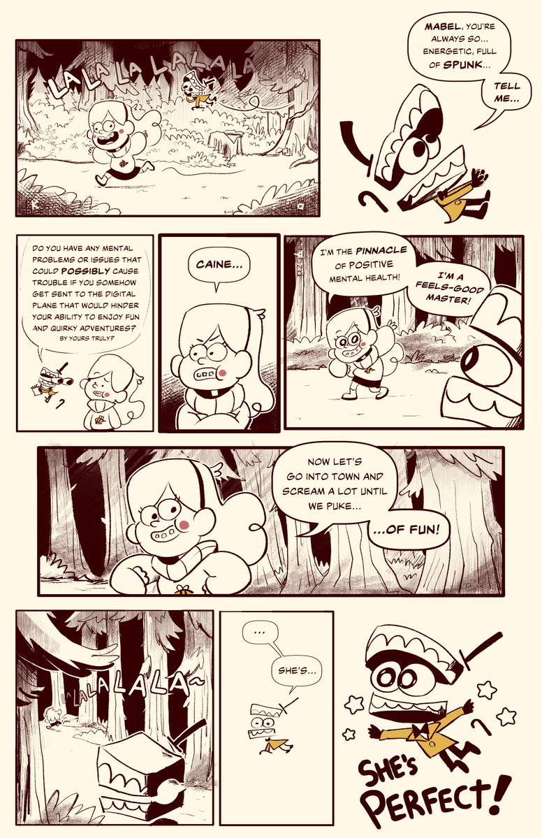 Kamy2425's tweet photo. Wrong Universe AU- After A Botched Escape Plan By Bill and Caine, they accidentally swapped places.      

"A Day In Gravity Falls" Part 2    

#TADC #GravityFalls #BillCipher #GF #TheAmazingDigitalCircus #Caine #DigitalPosssession #BookofBill #WrongUniverseAU #mabel #bill https://t.co/KBqEIQr8e0