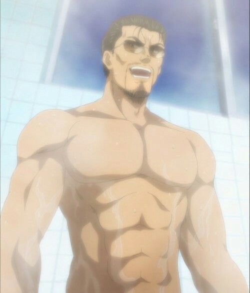 TheBaraZone's tweet photo. We need to talk about Coach Kataoka Tesshin from Ace of Diamond. 

Just like Lupin the Third, he is canonically well-hung. https://t.co/XiGRksjHXr