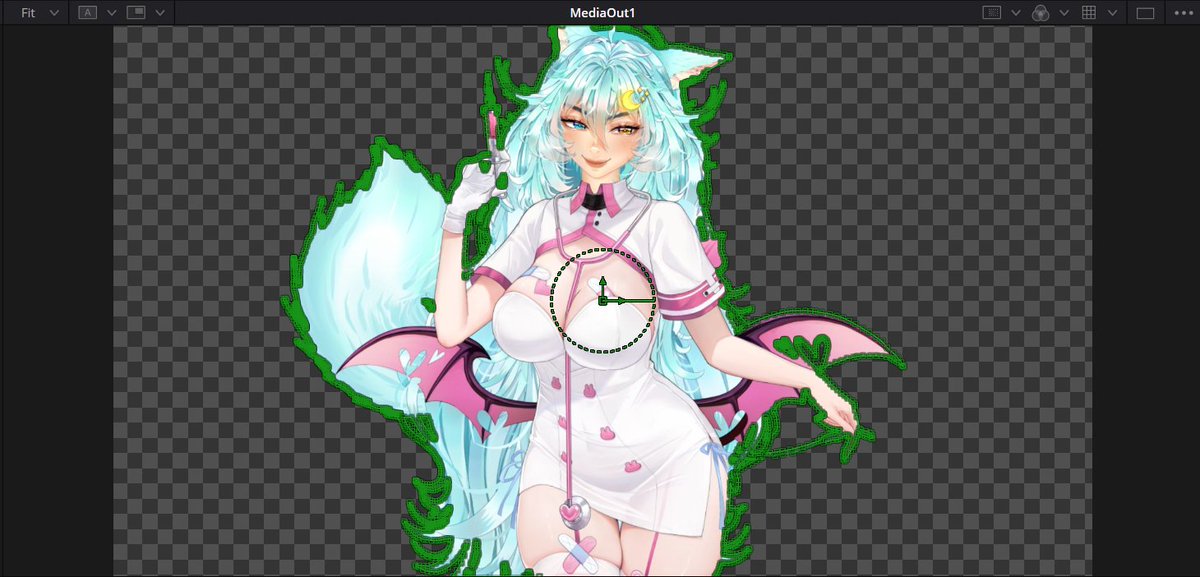 azoroshi's tweet photo. These are old screenshots from an abandoned project, but this is the difference between unoptimized and optimized polygon masking. https://t.co/mwOxGgCwg0