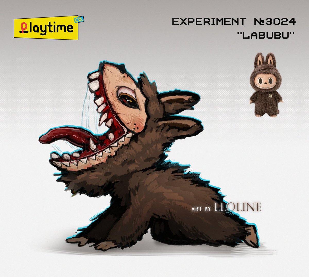 lloline1's tweet photo. tw: horror
what if labubu was Playtime Co experiment

#poppyplaytime https://t.co/yup641Pq9S