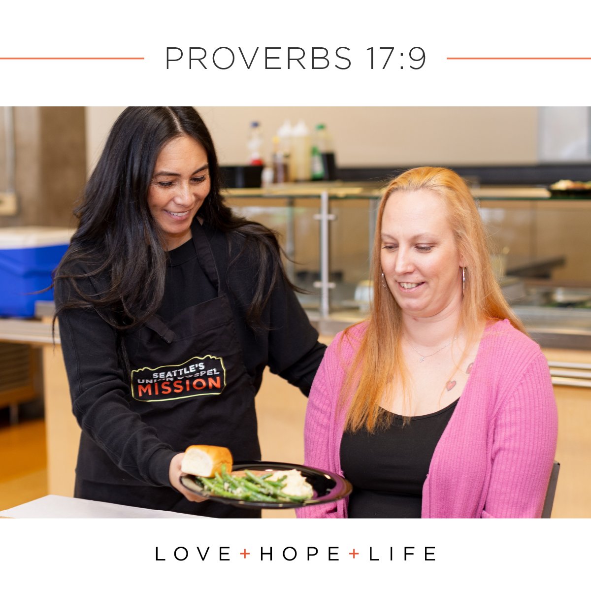 SeattlesUGM's tweet photo. "Whoever would foster love covers over an offense, but whoever repeats the matter separates close friends." —Proverbs 17:9

How can we #pray for you this week? Visit https://t.co/t0XZAW41xe to share how we can lift up your needs. https://t.co/GC7WoLf1DQ
