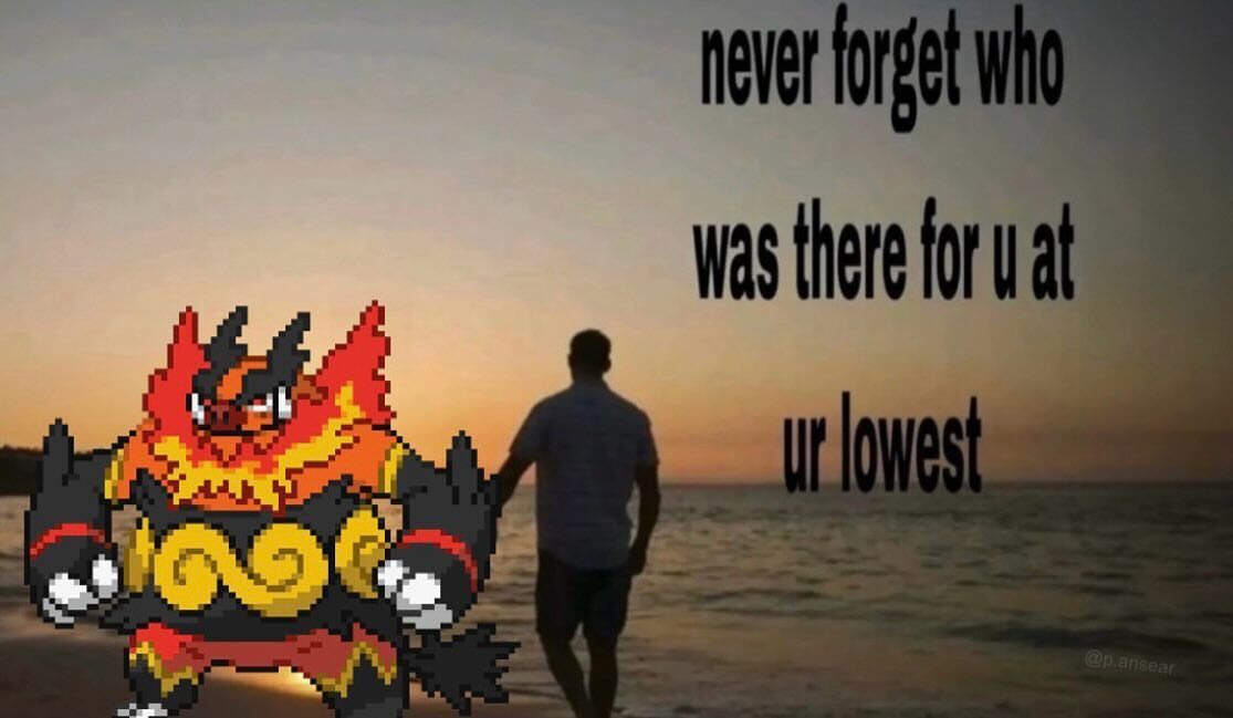 pokemon_daily's tweet photo. people come and go, but emboar is here forever https://t.co/FvCRYQtThw