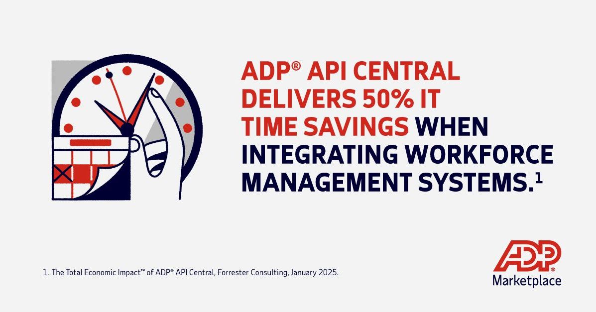 leftyillini's tweet photo. Smarter data integration reduces complexity and powers automation. Explore how APIs and agentic AI unlock better insights in ADP's latest infographic.

Read the insights https://t.co/qxy8VSreZD

#dataintegrat https://t.co/6VgwJth47Y