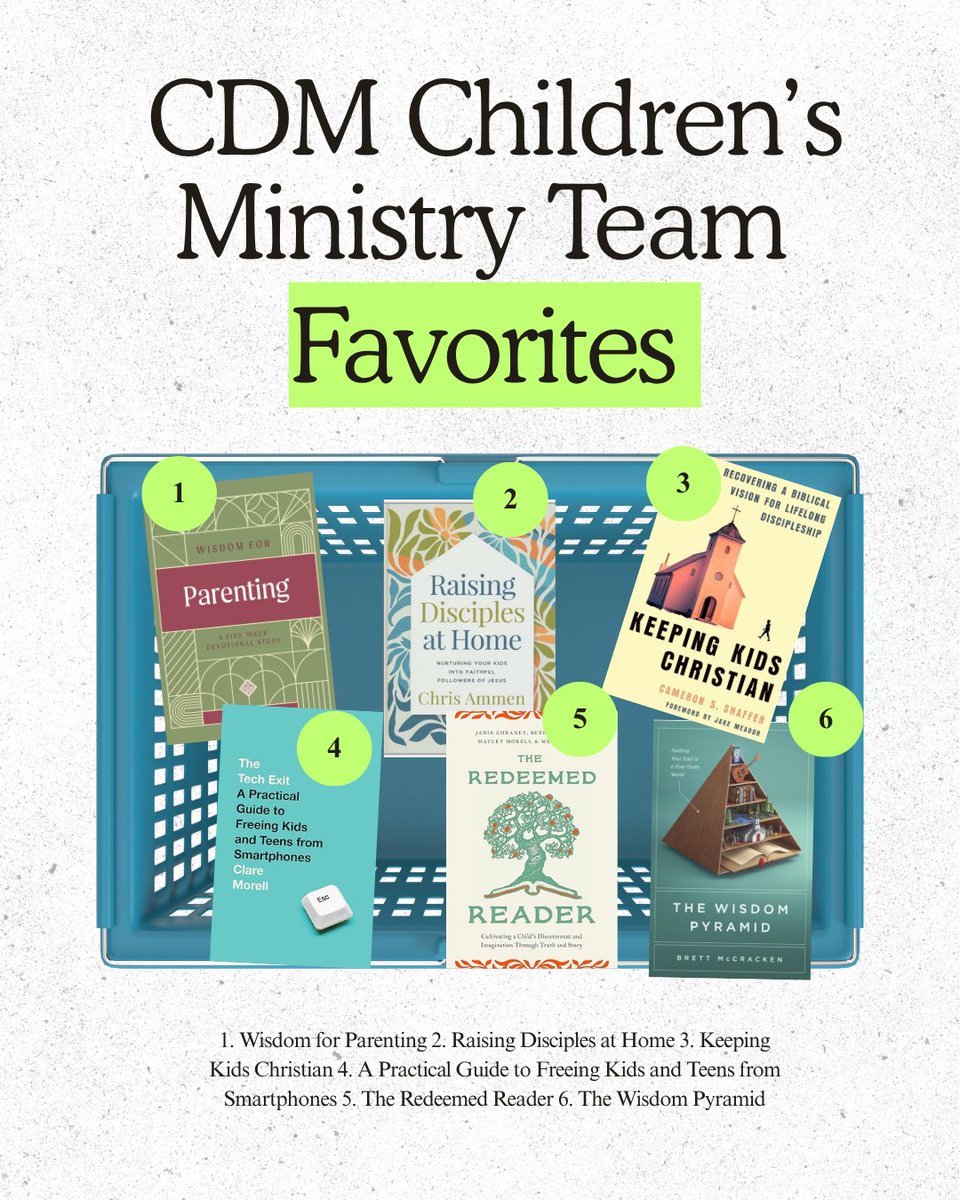 PCACDM's tweet photo. Check out these CDM Children's Ministry picks.
Available now in the PCA Bookstore.
Link in bio. https://t.co/NmuuRZs9UU