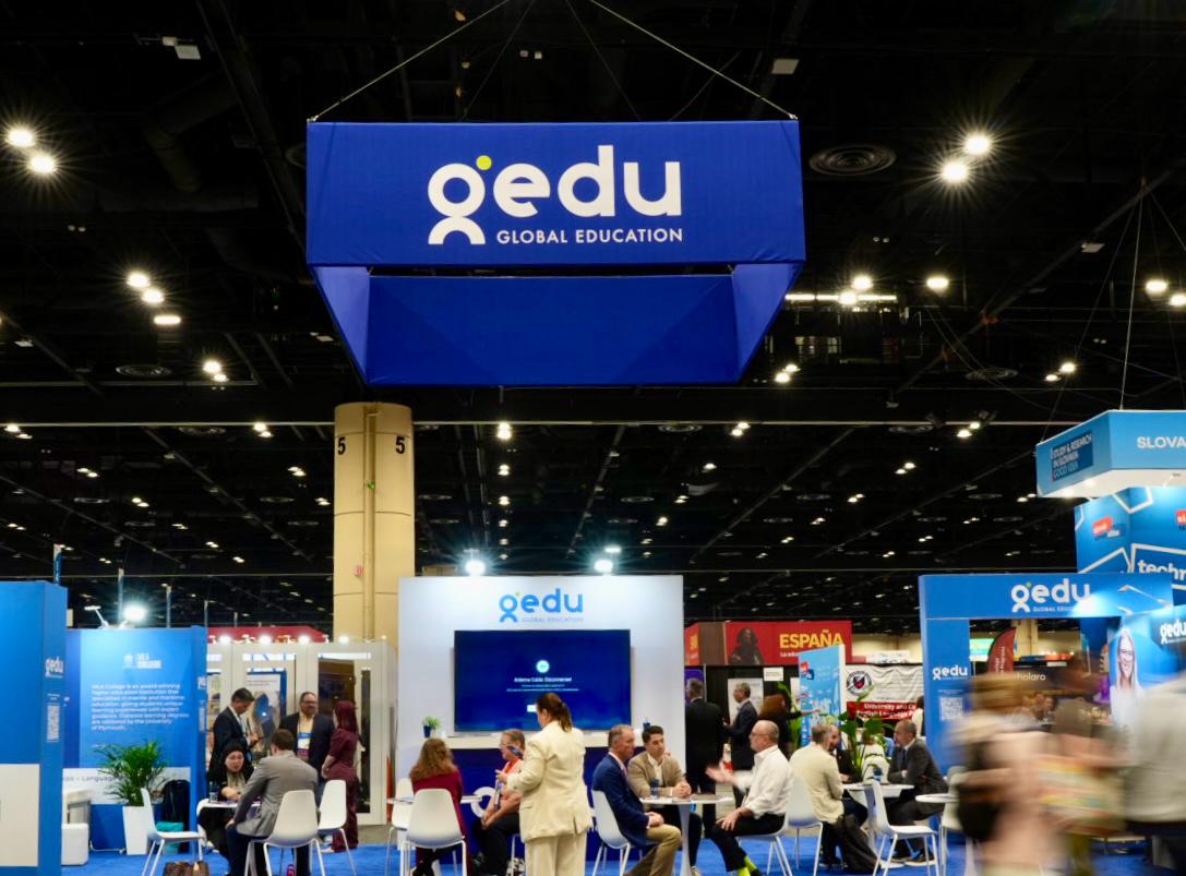 GEDUglobal's tweet photo. #Day2 at @NAFSA 2026 continues with meaningful conversations, valuable networking and global connections at Booth 1830.

The GEDU Global Education team is engaging with institutions and partners from across the world throughout the event.

#GEDUatNAFSA2026 #GEDUGlobal https://t.co/c39ht1nKsm