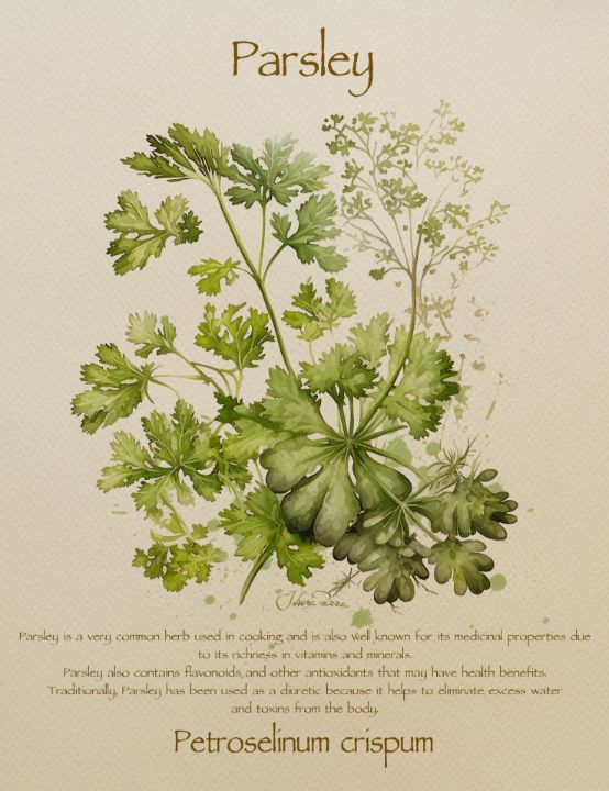 VanDePerreJorge's tweet photo. Art of the Day! "Parsley". Buy at: https://t.co/KQWZK2uClC https://t.co/pGZdiKyOrQ