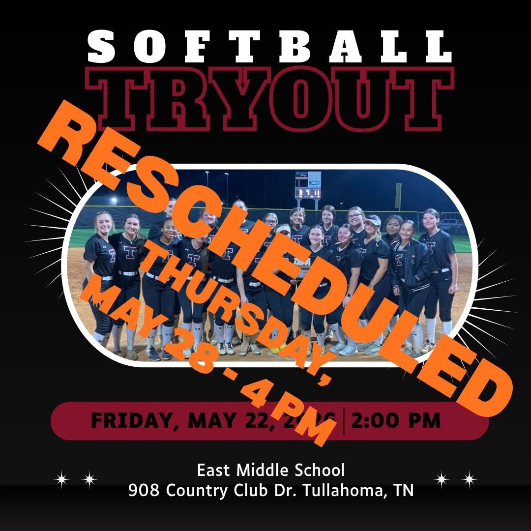 EricaDukeR's tweet photo. 🚨Tomorrow- Thursday May 28th 

🕰️4 pm!!

🏟️ Behind East Middle School! https://t.co/VrwAC5POEv