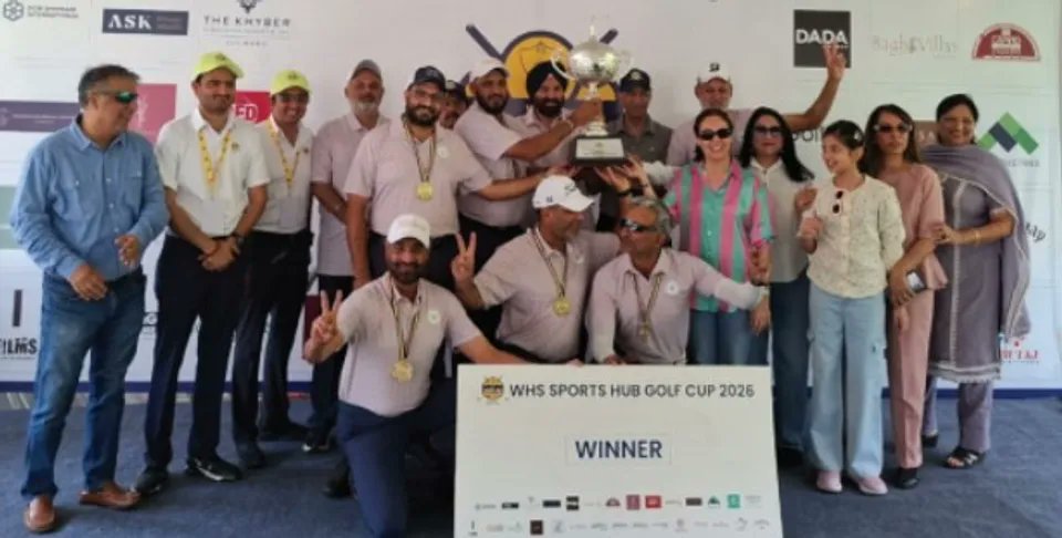 Safeer2109's tweet photo. Kashmir’s sporting spirit shines as CAPTAINS 18 win the WHS Sports Hub Golf Cup 2026 at Royal Springs Golf Course. The event highlighted Kashmir’s growing charm as a destination for golf and tourism.
#TravisHead #DutchMillxLYKN #PadmaAwards2026 https://t.co/boqMXYCRLp
