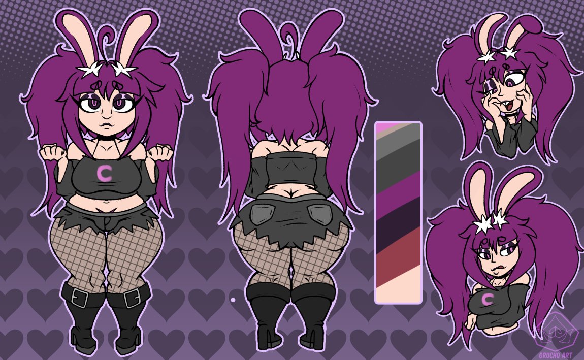 CalacaGrunon's tweet photo. 💜CUTE RABBIT💜 -REF COSTUMER 4-  

We've got a reference ready! For @TerraMelody ! This will be for a small project next week!

https://t.co/J0FU1HD8BK https://t.co/F5uuaztEzO