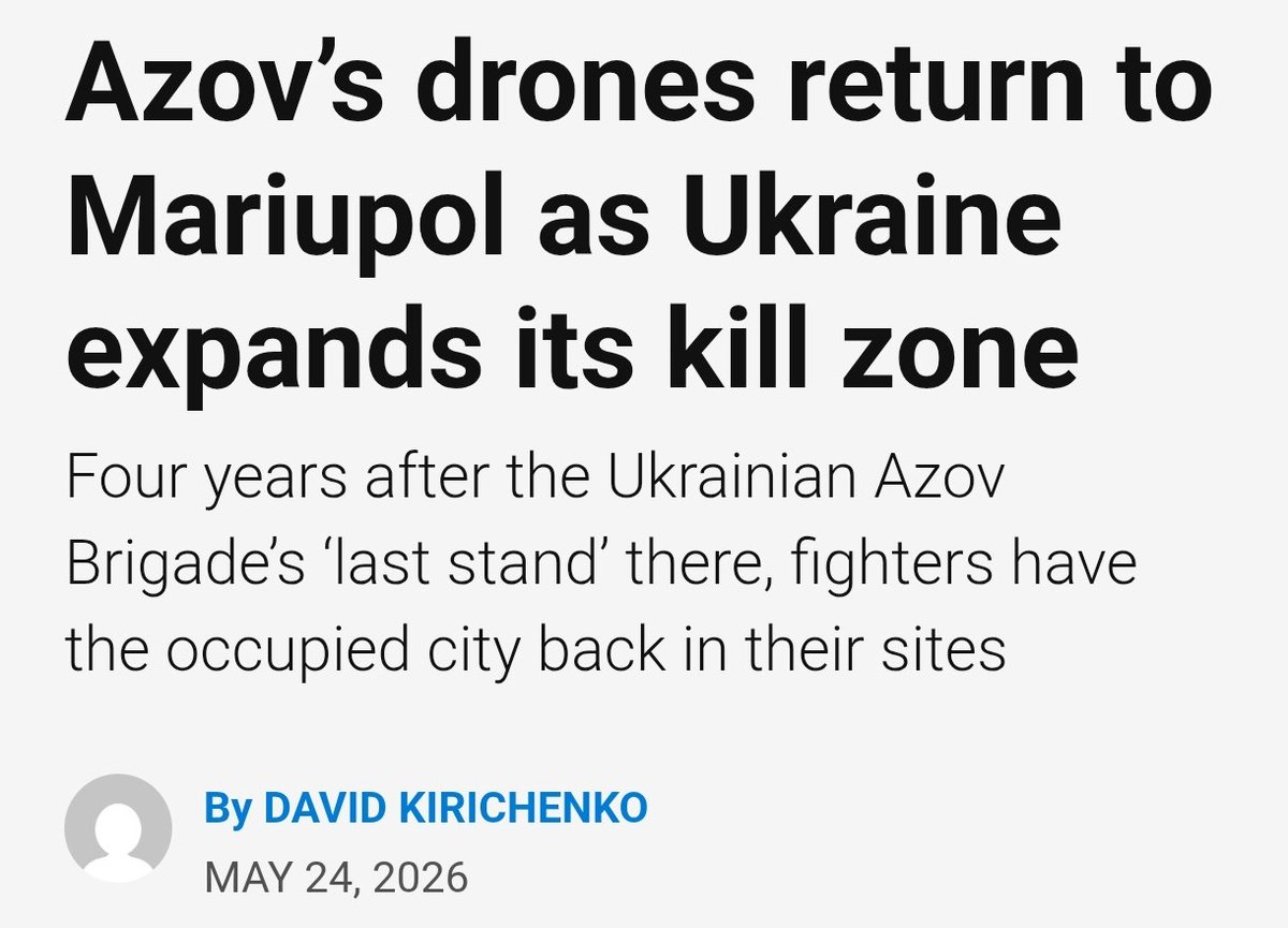 TheFl0orIsLaVa's tweet photo. Azov is back in Mariupol, boys🇺🇦✌️ https://t.co/OZQI4qeeXm
