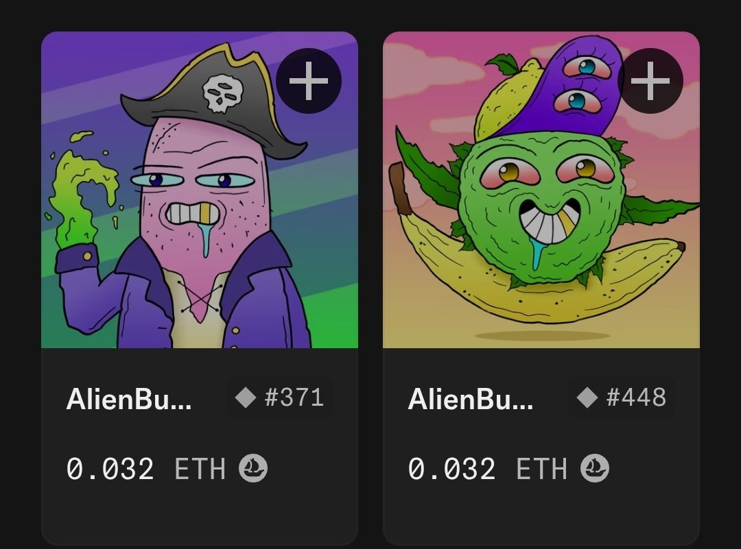 AlienBuddyBuds's tweet photo. Two weird little ABBs just landed on the secondary market 👽

🏴 Slimebeard Raider #371
🍋 Lemonleaf Triclops #448

Both currently listed under floor price at 0.032 ETH 👀

If you’ve been waiting for a chance to grab an ABB from the secondary… this might be your sign 🛸 https://t.co/vGSMNBUn0Y
