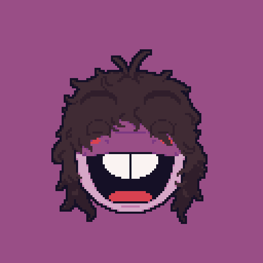CheesyCharles1's tweet photo. I made the one on the left originally, then I quickly did the one on the right in the middle of the night and I think it came out better 😭. Let me know what you think, left is Naomi from snoot game, right is Emily from devlog. #pixelart #snootgame https://t.co/0xFItwPXWk