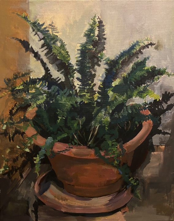 TDespotopoulos's tweet photo. Art of the Day! "The fern". Buy at: https://t.co/WKHfLmrJc5 https://t.co/G8CkGxy2YL