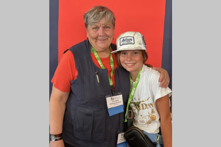 ACESIllinois's tweet photo. Finlee Shrock's &amp; @PamSmithDTN years-long pen-pal friendship reached a new level when they attended ACES Family Academies last summer.

Read their story: https://t.co/5i7mryCnTj

Register for AFA, open to ACES alums and youth ages 8-13, by June 7: https://t.co/BDf2PcvTd4 https://t.co/EEAaNFXiW7
