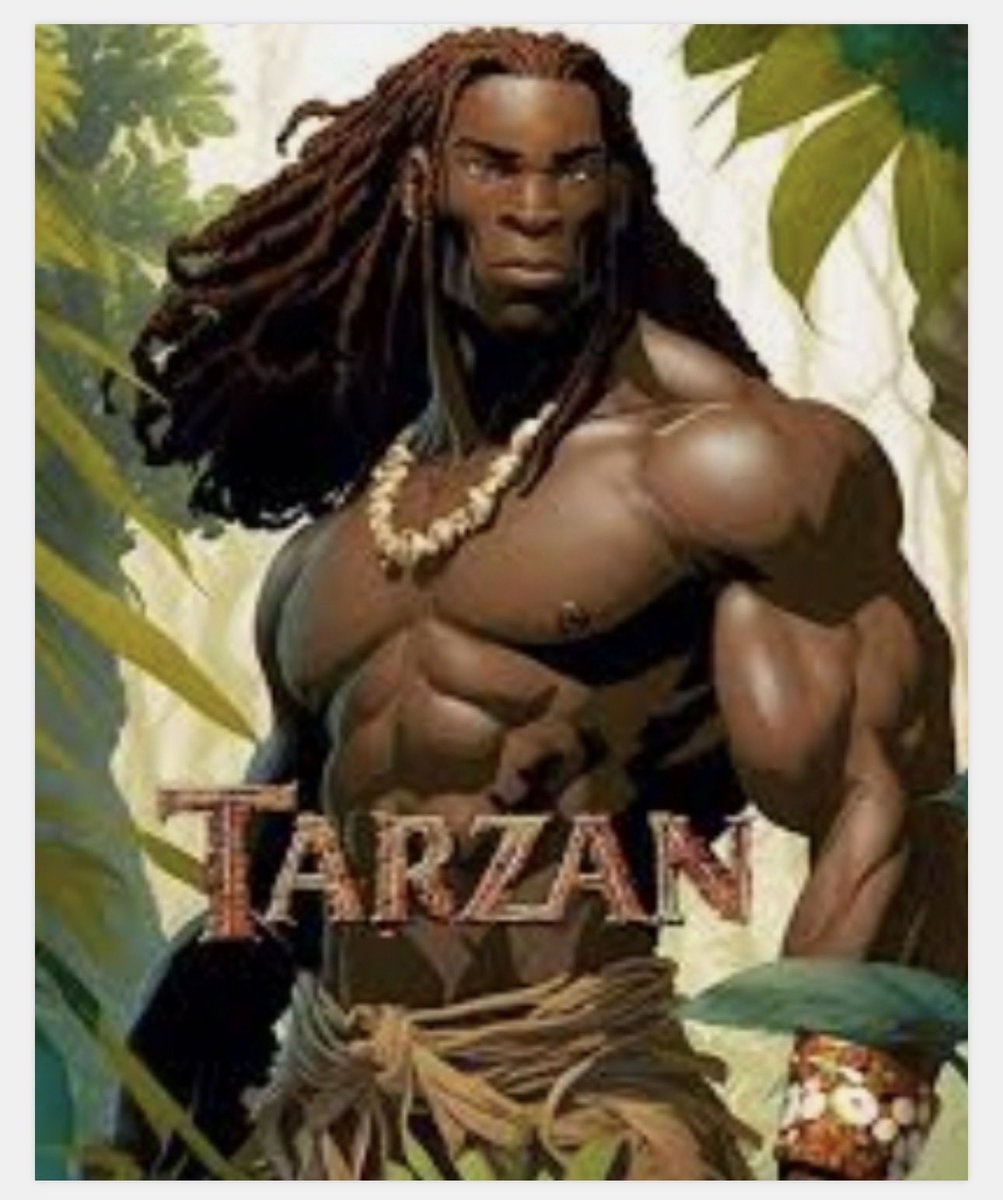 Celine1za6's tweet photo. @TaraBull Probably is overdue for a black Tarzan. We're wondering why Disney is resisting to portray a black actor as a monkey... https://t.co/SZCiURZMrp