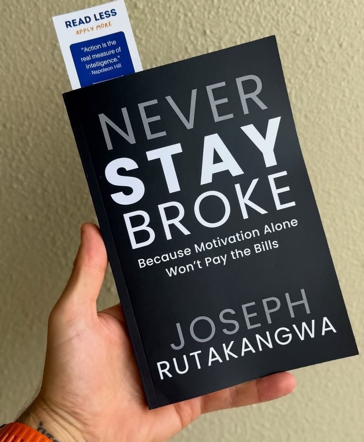SuccessBluePrtX's tweet photo. Never Stay Broke By Joseph Rutakangwa https://t.co/4WPOh5R6rj