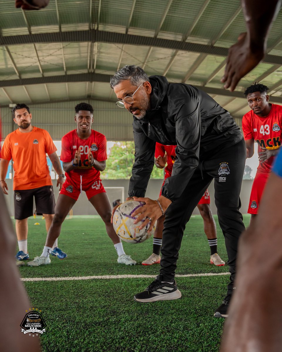 TPMazembe's tweet photo. #Ligue1PlayOffs
Séance de travail du jour au Ultras Sport Center avec en ligne de mire... #ClassicoRDC https://t.co/68xm4WA9qp