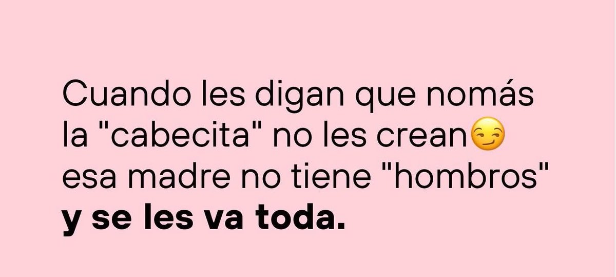 *Señorita sensible* tweet media