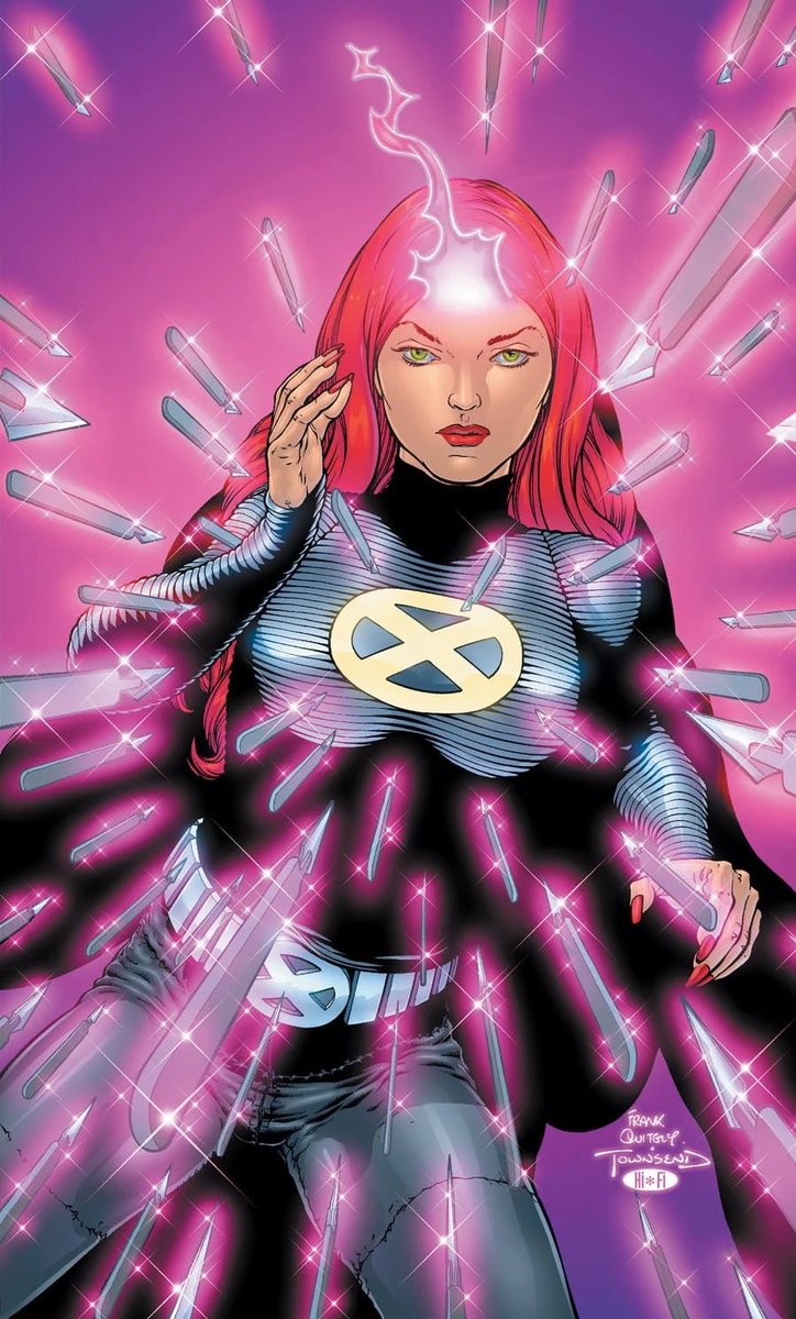 DailyMutantsX's tweet photo. Today’s Mutant of the day is Jean Grey A.K.A Marvel Girl A.K.A Phoenix!

First Appearance: X-Men #1 (July 1963)

Created by: Stan Lee &amp; Jack Kirby

Powers: Jean is the Omega-Level Mutant for telepathy, as well as being an Omega-Level telekinetic, &amp; she’s the prettiest ever! https://t.co/chfCwHZU0X