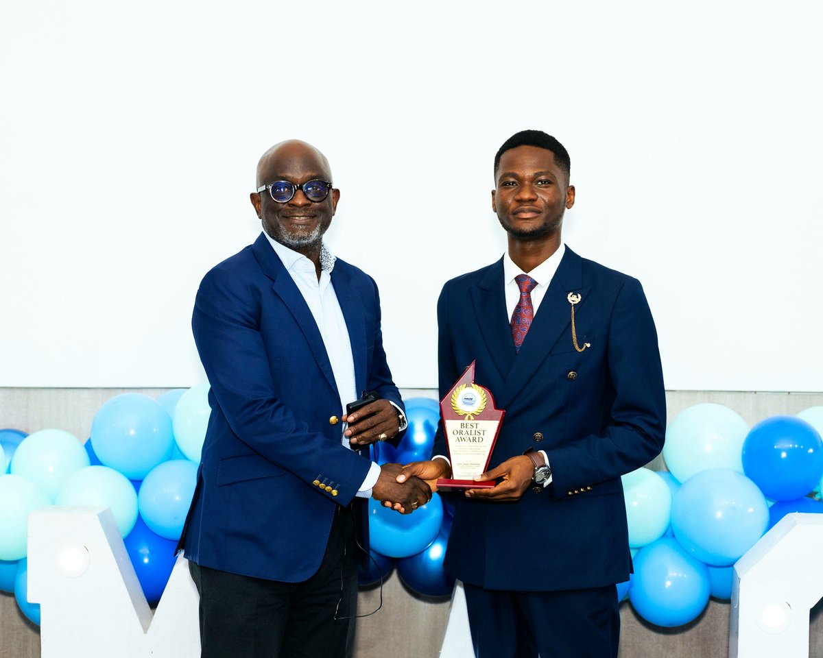 TitusBto's tweet photo. On the  23rd of May, 2026, Team Unilorin, represented by myself and Oyegbami Blessed, proudly faced Team Unilag. Though we narrowly missed the top prize, we emerged as first runners-up, and I was honoured with the Best Oralist Award.

A wonderful time we had💜♥️ https://t.co/CNXj341bu2
