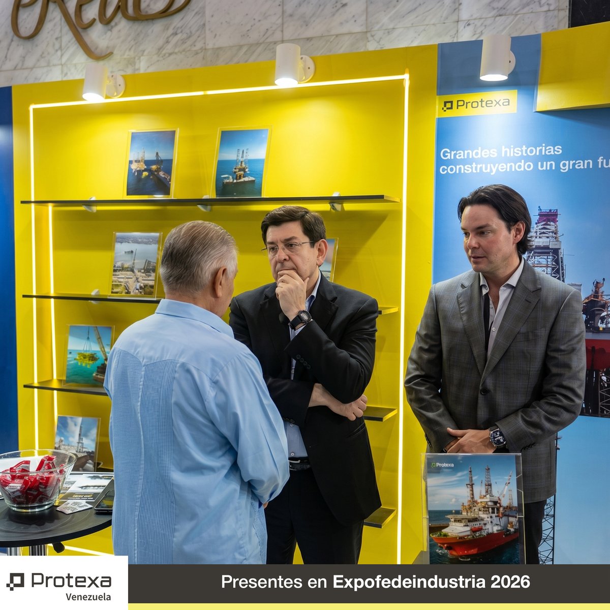 protexa's tweet photo. Protexa Venezuela, presente en la Expo #Fedeindustria 2026! Apostando con fuerza por el futuro de Venezuela.

Nuestra participación en este encuentro reafirma el compromiso de #Protexa con la reactivación económica y el desarrollo estratégico del país. https://t.co/uwqe2s7u4F