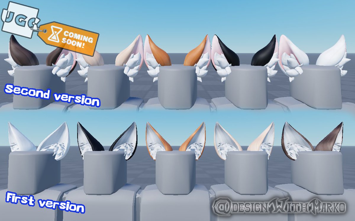 DesignWithMarko's tweet photo. I updated my Fox Ears UGC https://t.co/INF96g6z0f