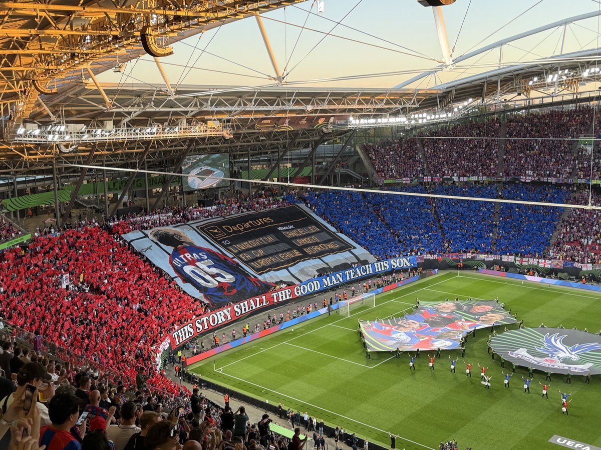 TheOddsDecoder's tweet photo. As usual, Palace produce a brilliant TIFO. 

👏🏼👏🏼👏🏼 https://t.co/kScaOmMYjP
