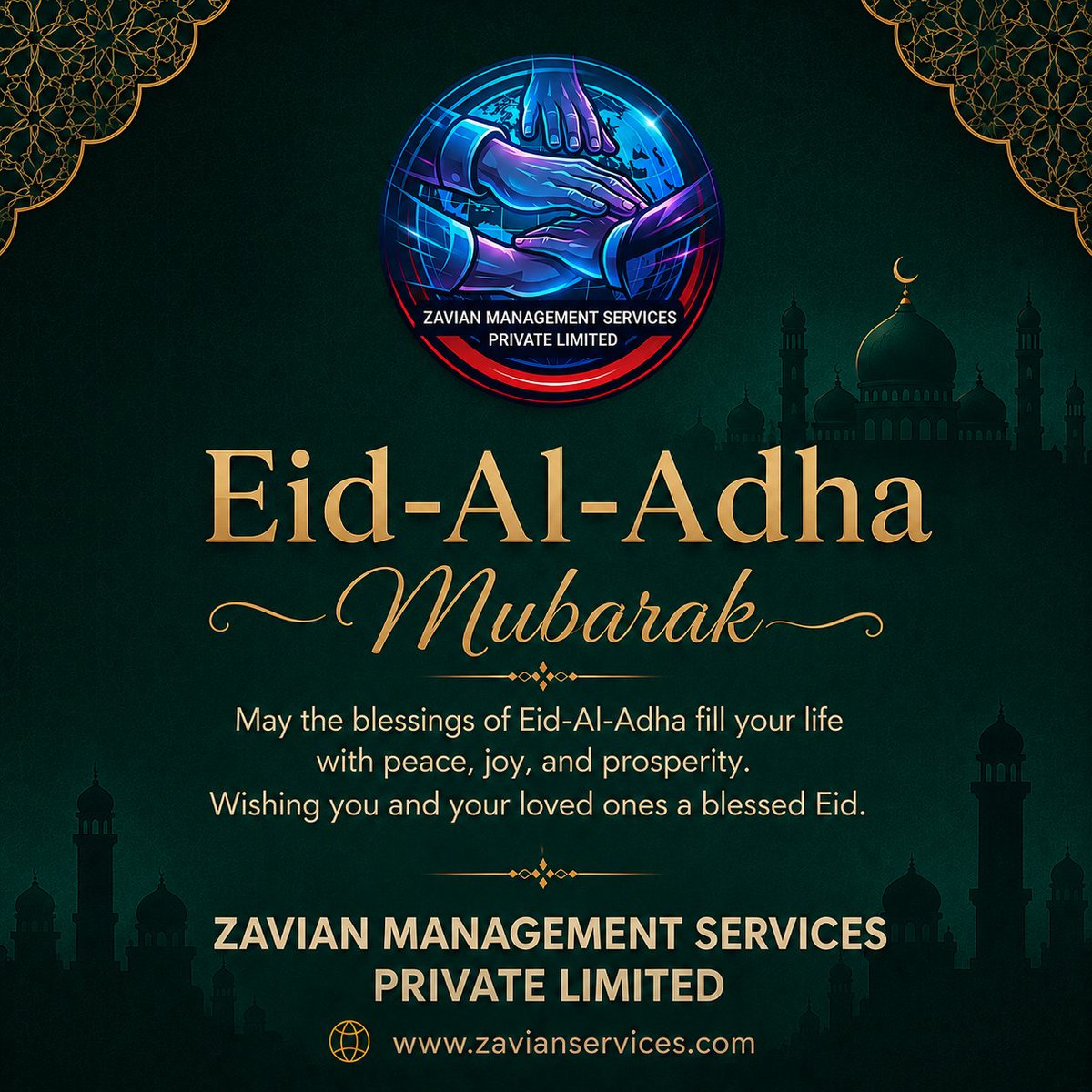 ZavianLimited's tweet photo. Happy Eid al-Adha! May kindness and compassion always light your path.

#eid #happiness #festival #bakrid
#sacrifice #compassion #love #EidAdhuha26 https://t.co/Rwp2BBCDMF