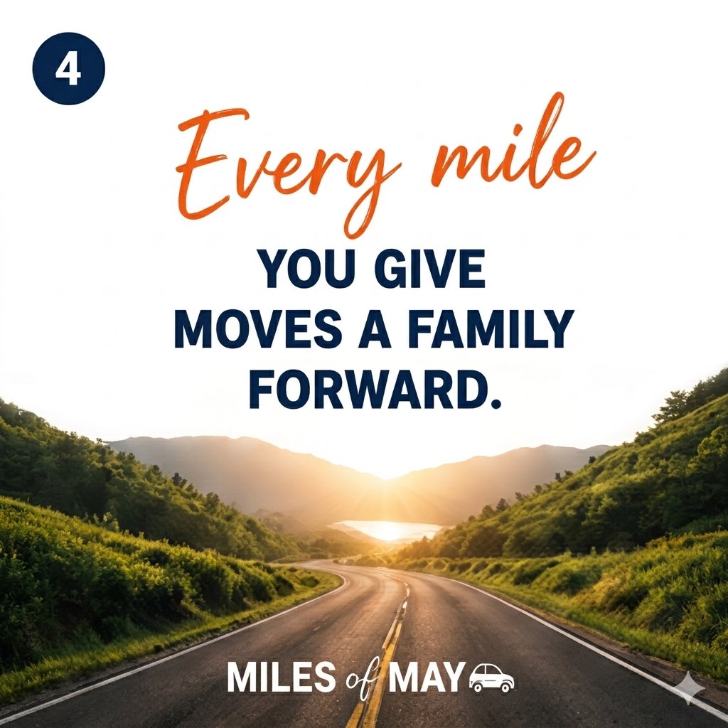 CarForNeighbors's tweet photo. A few dollars today can restart your neighbor’s entire routine.
That’s the power of miles. Compelled to participate? Here's how: https://t.co/f6X0hWbZ5N  #MilesOfMay #CarsForNeighbors #MNNonprofit #NeighborsHelpingNeighbors #lowincomecarrepair https://t.co/Q44TCEsz0r