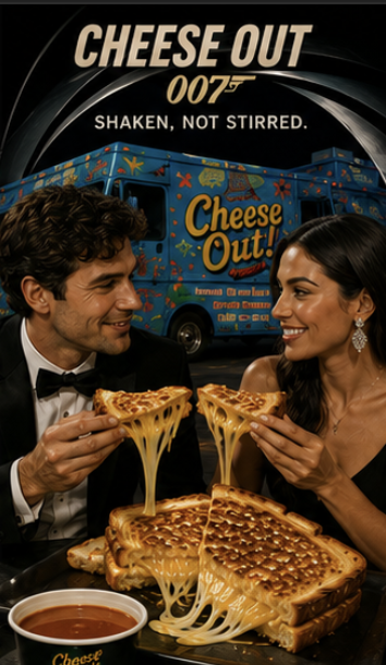 CheeseOutAZ's tweet photo. 🧀🍸 Shaken. Not stirred. Extra cheese.

Cheese Out turning grilled cheese into a classified operation with melty perfection in every bite 🔥

Mission status: absolutely delicious 😎

#CheeseOut #GrilledCheeseLove #FoodTruckLife #PhoenixFoodies #Wednesday https://t.co/GhzTVPhM6m