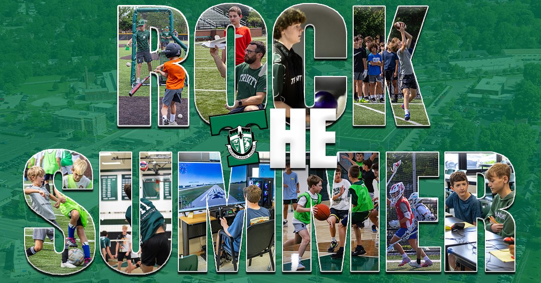 GoRocks's tweet photo. Discover multiple ways to Rock the Summer at Trinity High School. We offer a wide variety of athletic and academic camps for students in grades 3-9 throughout June and July. For more details, click the link below!
https://t.co/cO5a4ljEGf https://t.co/GpkbDLs8aj