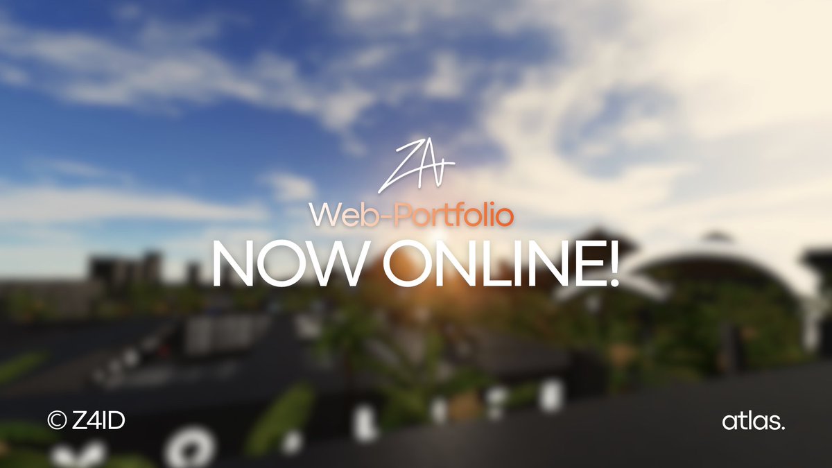 Z4id_official's tweet photo. My portfolio is finally online!! Check Out: https://t.co/BSl8WV8HI2 (Yeah.. I still have to buy the host) Made on @framer 
#RobloxDev https://t.co/7ZAq5qaQGw