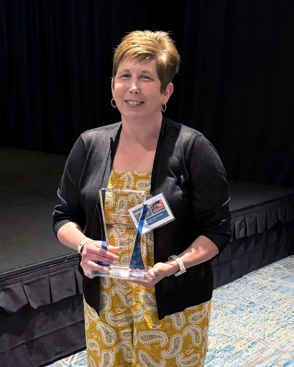 woodardcurran's tweet photo. Shannon Turner, Assistant Project Manager at our Abingdon, VA WWTP, has been honored with this year's Reba Perez Culture Award for her selflessness & dedication both at work & in her community! Congratulations on this well-deserved recognition! #WeLoveOM #LifeAtWC #WorkForWater https://t.co/pgu6GB6cbt