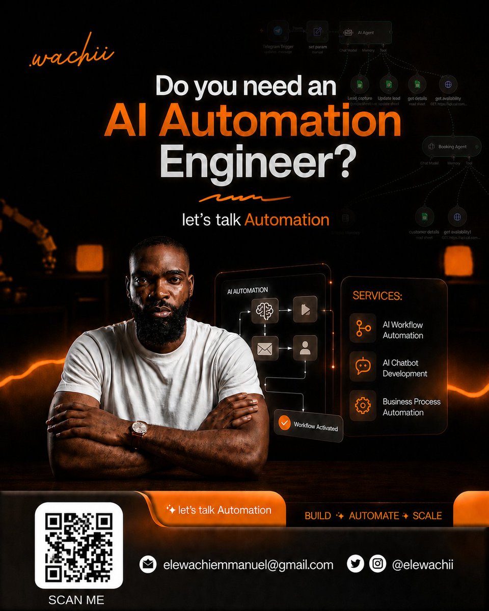 Elewachi | AI Automation Engineer ⭐ tweet media