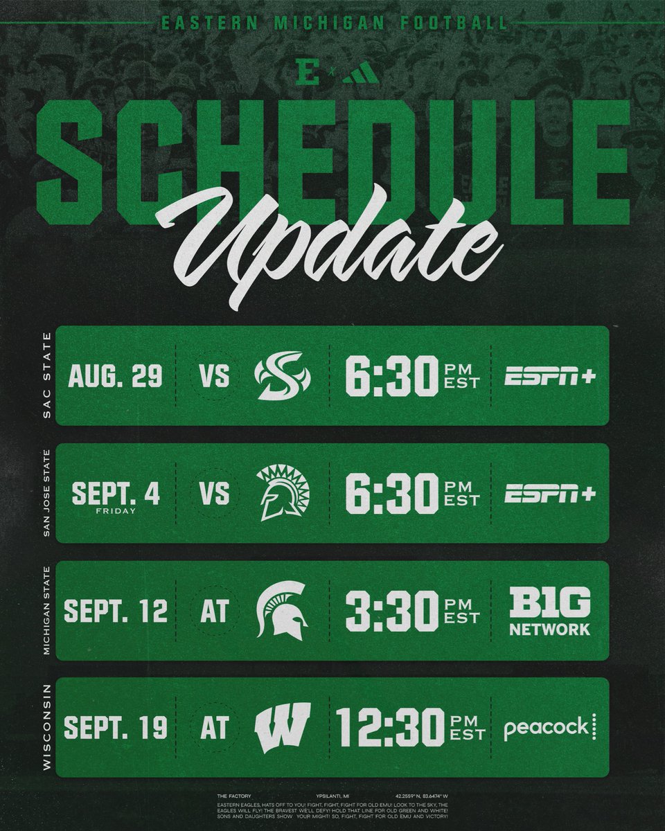 Eastern Michigan Football tweet media