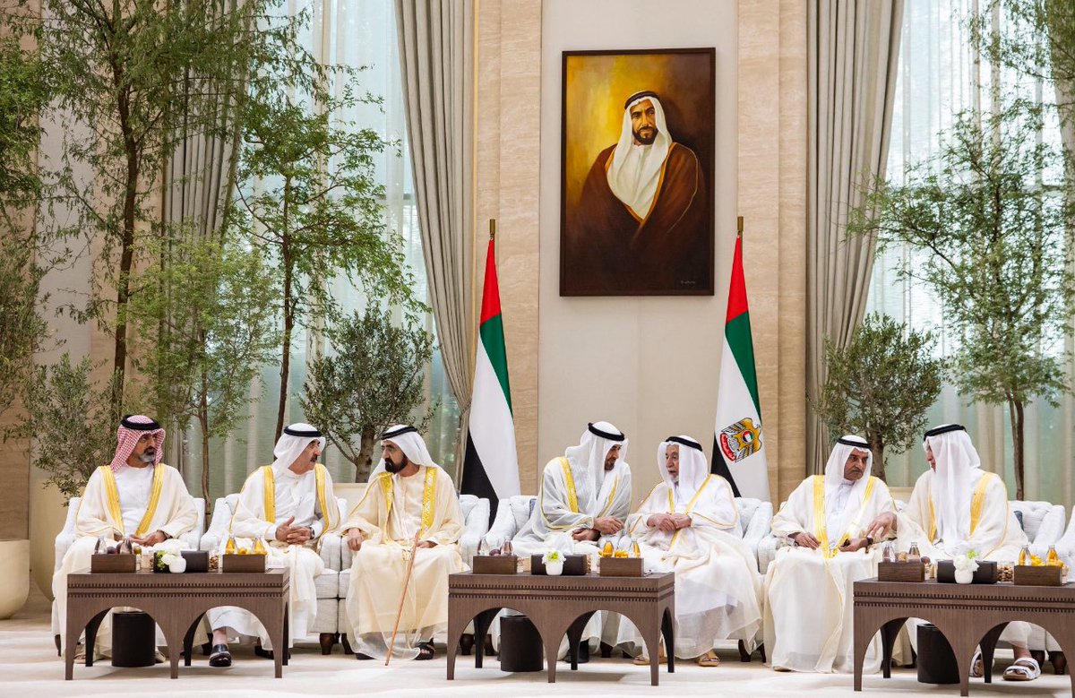 sultanwho's tweet photo. Some people get uncomfortable from just one picture of UAE leaders… that’s what influence looks like 🇦🇪 https://t.co/gZeTbi7E49