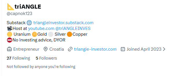 📐triANGLE INVESTOR tweet media