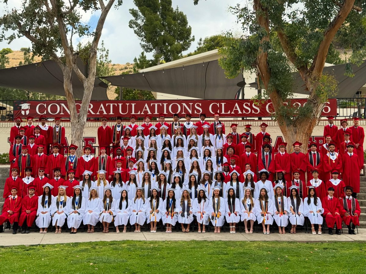 VCSCrusaders's tweet photo. VCS CLASS OF 2026
This special group of seniors graduates this Friday, May 29 right here at VCS on the Field of Dreams. 
 
By the numbers:
 
- 412 Total acceptances
- 158 Schools across 35 states
- $18.2 million in scholarships and merit aid
- 5 Recipients of full-ride merit scholarships
- 13 Athletic recruitments 
- 23 Students admitted into University Honors Programs
- 2 UC Regent Scholars
 
We are so proud of you!
_____
GRADUATION LIVE STREAMS
https://t.co/0ZozwjWeV3
