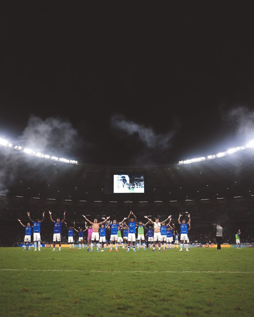 Cruzeiro's tweet photo. Nesta quinta-feira, o Cabuloso entra em campo pela última rodada da fase de grupos da CONMEBOL Libertadores! Anote aí as informações! 📝👇

🗓 28/05/2026
🏆 CONMEBOL Libertadores — 6ª rodada
🆚 Barcelona
🕘 21h30
🏟 Mineirão
📺 ESPN e Disney+

📸 @gustavomjpeg / Cruzeiro

#CRUxBSC #LaBestiaNegra