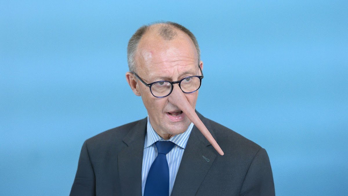 ELubsch's tweet photo. @CDU Hahahahahaha, dass glaubt Fritze #Merz doch selber nicht so wie er uns alle vor und nach der Wahl belogen und betrogen hat🤮 https://t.co/TqPOlJ7Efs