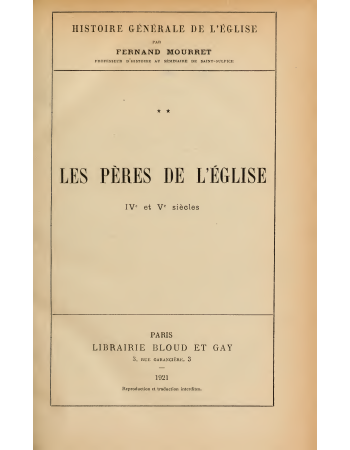 BibliCath's tweet photo. Père Fernand Mourret - Histoire générale de l'Eglise T2
#HistoireDeLEglise

Ce second tome explore la période charnière des IVe et Ve siècles, où l’Église sort des catacombes pour devenir religion d’État. 

https://t.co/VgTkszI9x1 https://t.co/H4jdQ0BIJw