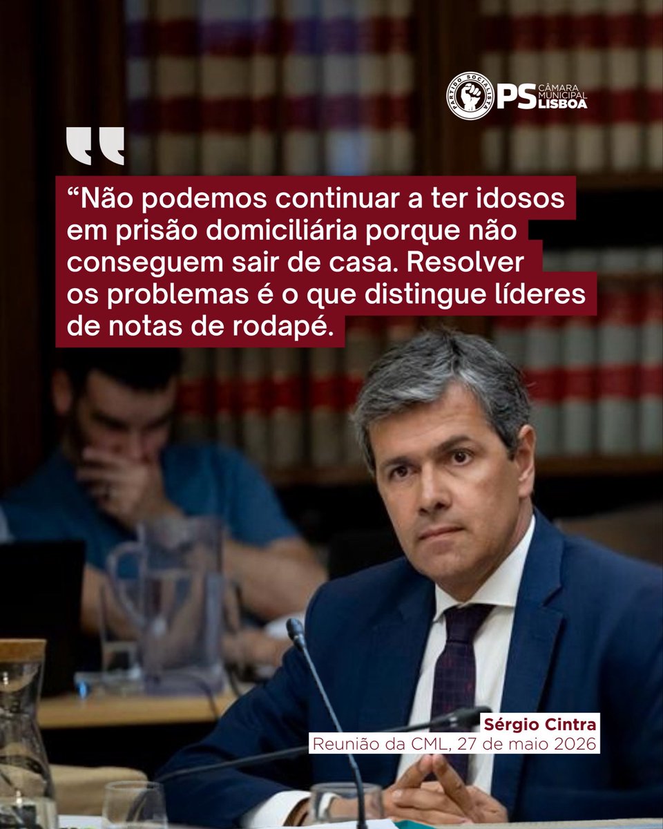 psnacml's tweet photo. A reunião de hoje da Câmara Municipal de Lisboa foi o retrato de uma cidade paralisada. Habitação municipal degradada, projetos de habitação pública “no congelador”, ruas às escuras há um ano, silêncio sobre o acidente do Elevador da Glória, quase 10 meses depois. https://t.co/Ckqcs4KPK8