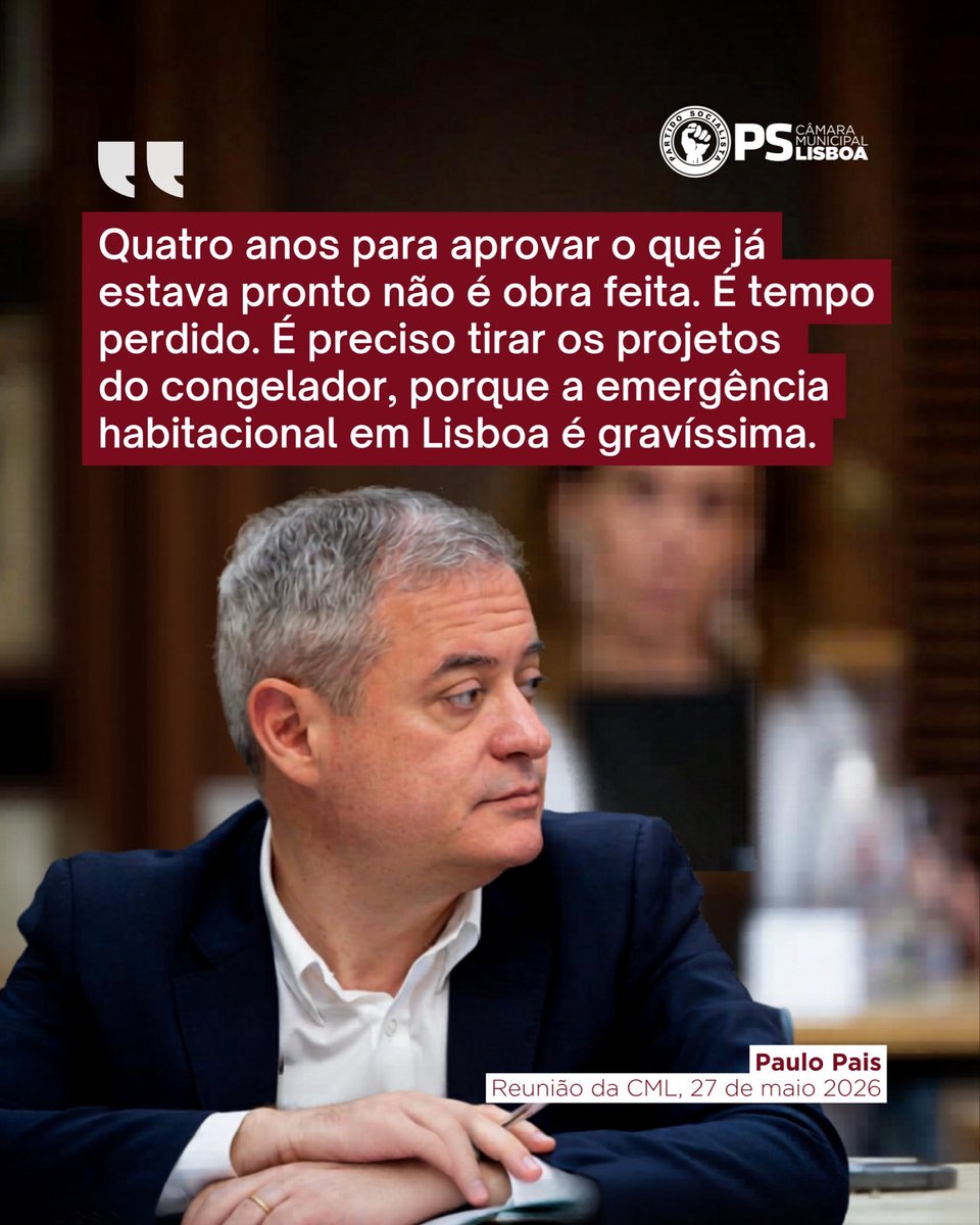 psnacml's tweet photo. A reunião de hoje da Câmara Municipal de Lisboa foi o retrato de uma cidade paralisada. Habitação municipal degradada, projetos de habitação pública “no congelador”, ruas às escuras há um ano, silêncio sobre o acidente do Elevador da Glória, quase 10 meses depois. https://t.co/Ckqcs4KPK8