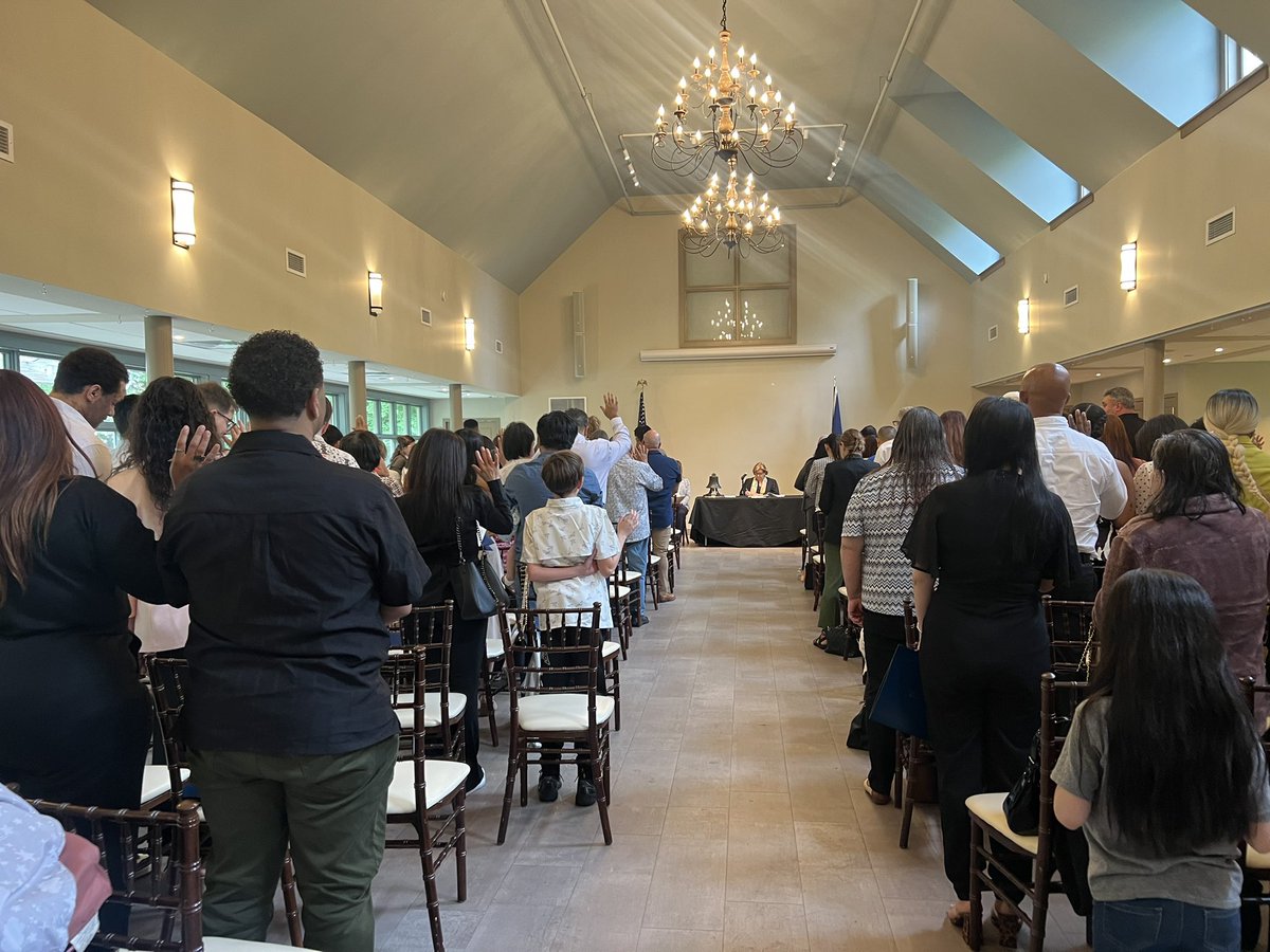 JenMcCainTV's tweet photo. @PearlSBuckIntl hosted a naturalization ceremony today where 21 countries were represented. @MichelleWolfTV has the celebration at 4:30 and 6pm. @69News https://t.co/c5G9v9f2Go