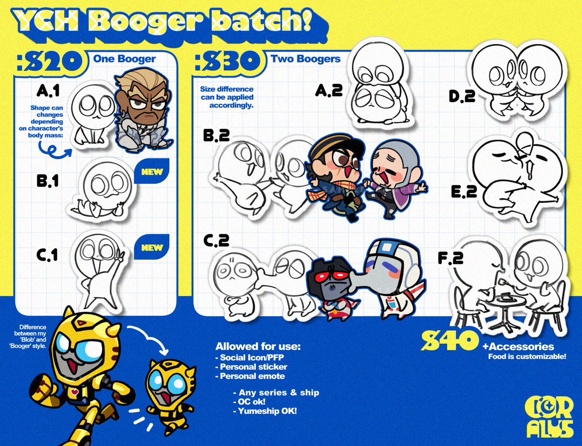coralus_SF's tweet photo. Finally opened a third batch of booger comm now!
💥https://t.co/hISkQFBnMf https://t.co/1WfDUesphi